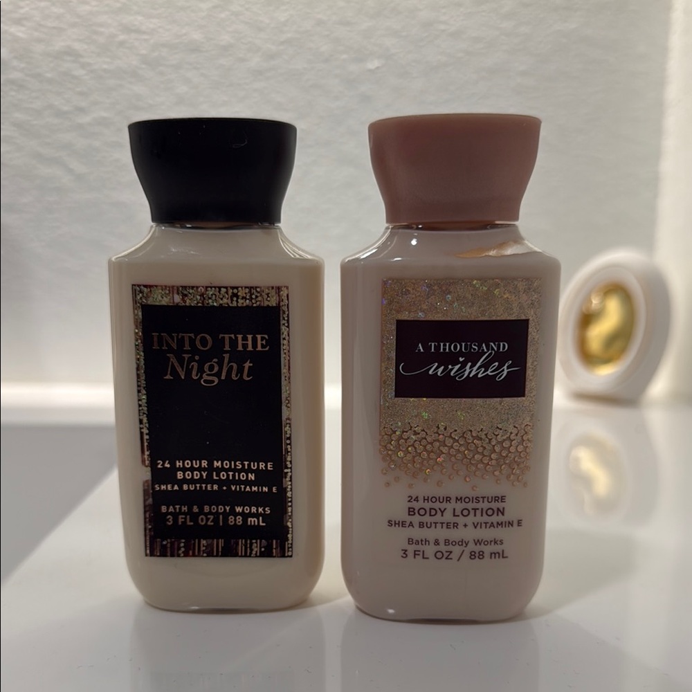 Bath & Body Works Body Lotion Set - Into the Night & A Thousand Wishes